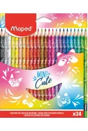 Моливи цветни Maped Color Peps Mini Cute 24 цв