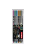 Флумастери Pen 68 Metallic - 6 цвята