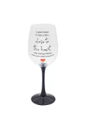 Чаша за вино A GOOD FRIEND LP49599