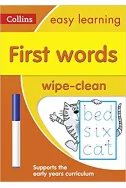 First Words: Wipe-Clean-Collins Easy Learning 