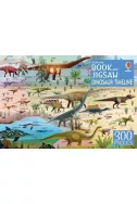 Пъзел с книжка Jigsaw Dinosaur Timeline