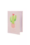 Калъф за паспорт Pastel Cactus