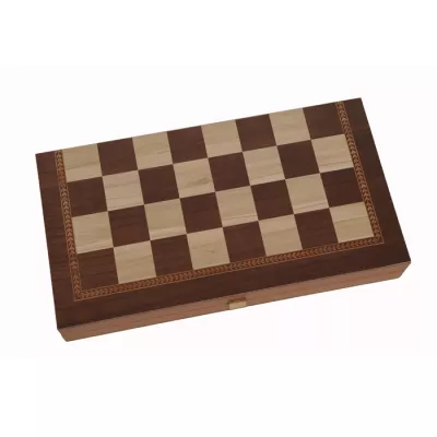 Дървена табла и шах Manopoulos: Венге и Дъб