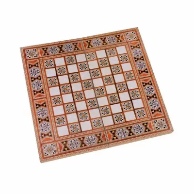 Дървена табла и шах Manopoulos: Ориенталски мотиви - малък размер