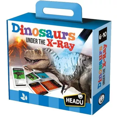 Детска игра Headu - Динозаври под рентгенови лъчи (английски език)
