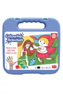 20 LITTLE RED RIDING HOOD COLOURING PUZZLE