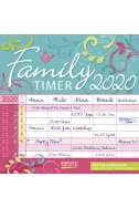 Календар Family Timer - Floral 2020