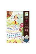 Комплект детски печати и илюстрации Djeco - Красиви цветя