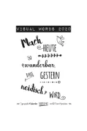 Календар Visual Words 2020