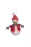 Коледна играчка за елха - Снежно човече