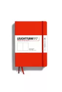 Тефтер Leuchterum A5 plain medium red 367250