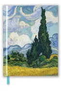 Тефтер Vincent van Gogh: Wheat Field with Cypresses