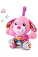Музикална плюшена играчка – Розово кученце