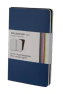 Set of 2 Volant Notebooks Ruled - Blue - Large