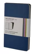 Set of 2 Volant Notebooks Ruled - Blue - Pocket