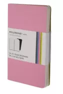 Set of 2 Volant Notebooks Ruled - Pink - Pocket