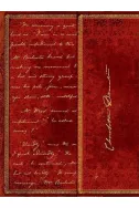 Бележник Paperblanks Bronte: Embellished Manuscripts Mini Wrap, Lined 6672