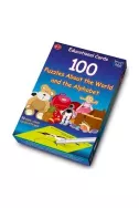 100 puzzles about the world and the alphabet: Educational cards
