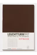 Бележник Jottbook Leuchtturm 1917 Pocket, Ruled, Tobacco 341558