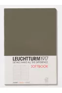 Бележник Lottbook Leuchtturm 1917 Pocket, Ruled, Taupe 34155