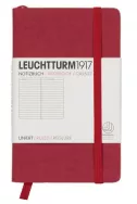 Бележник Leuchtturm 1917 Pocket, Ruled, Red 332301