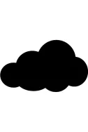 Черна дъска - облак