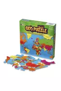 Пъзел карта на света. Geo Puzzle World
