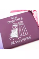 Луксозна картичка - We go together like Salt & Pepper