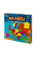 Пъзел карта на Европа. Geo Puzzle Europe