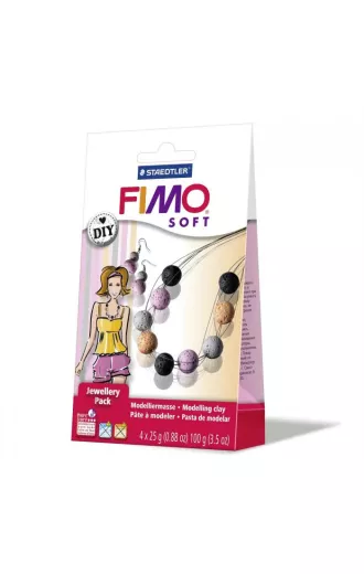 Fimo Soft - DIY Jewellery Pack 'Coral'