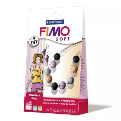 Fimo Soft - DIY Jewellery Pack 'Coral'