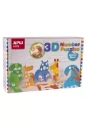 3D пъзел APLI Kids Цифри-животни