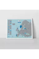 Scratch Map Europe