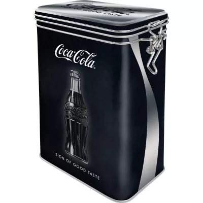 Метална кутия с клипс Coca-Cola