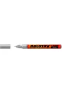 Molotow One4All Acrylic Marker - 127Hs-Co 1.5 Mm - Metallic Silver