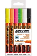 Molotow One4All Acrylic Marker - 127Hs - Neon Set - 6 Colours