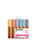 Molotow One4All Acrylic Marker - 627HS 15mm - Pastel Set - 6 Colours