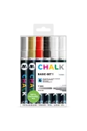 Molotow Chalk Marker Basic-Set 1 (4 MM) - 6 colours
