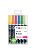 Molotow Chalk Marker Neon-Set (4 MM) - 6 colours