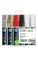 Molotow Chalk Marker Basic-Set 1 (15 MM) - 6 colours