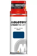 Spray Graffiti Molotow Ufa Chalk 400 Ml - 411 Royal Blue