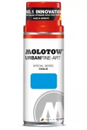 Spray Graffiti Molotow Ufa Chalk 400 Ml - 412 Light Blue