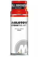 Spray Graffiti Molotow Ufa Chalk 400 Ml - 415 White