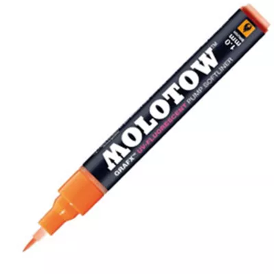 Molotow GRAFX UV - Fluorescent Pump Softliner - 1mm, Orange