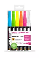 Molotow GRAFX UV-Fluorescent Basic Set 1
