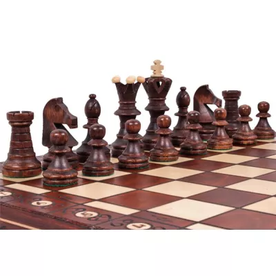 Дървен шах Ambassador