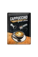 Метална табела Cappuccino