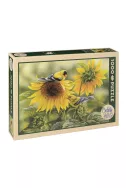 Sunflowers and Goldfinches - 1000