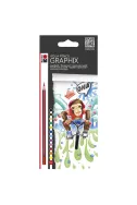 Акварелни моливи Graphix - 12 цвята