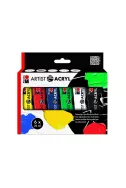 Комплект акрилни бои Artist Acryl - 6 цвята